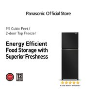 Panasonic NR-BP272VD 9.5 cu.ft Two Door Top Freezer Deluxe No-Frost Inverter Refrigerator