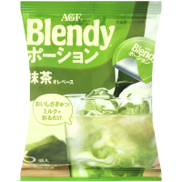 【AGF】Blendy抹茶歐蕾球6個裝20gx6入/袋