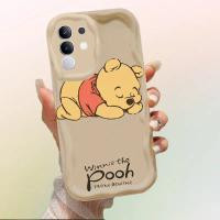 KOSLAM Cute Cartoon Winnie the Pooh Phone Case for VIVO Y29 4G Y39 5G Y04 V50 5G 2025 Handphone Casi