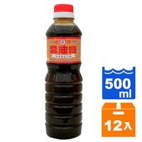 永安老牌醬油膏500ml(12入)/箱【康鄰超市】