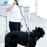 DODOPET Pet Leash Dog Go Out To Walk The Rope Explosion-proof Red Retractable Rope Rope Dog Chain