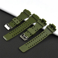 Watch Accessories Rubber Watchband Strap For Casio g-shock GA100 GA110 GA120 GA150 GD-100 GD120 GW-8900 GLS-100 Belt Bracelet