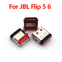2-10pcs USB C Jack Power Connector Dock For JBL Flip 5 6 Bluetooth Speaker Charging Port Type-C Charger Plug 24Pin Female Socket