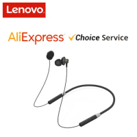 Lenovo HE05 Bluetooth 5.0 Earphones Neckband Wireless Earbuds Magnetic Sports Neckband Headset IPX5 Life Waterproof Headphones