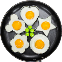 【超值5個裝/1個裝】加厚不銹鋼煎蛋器模具創意煎雞蛋荷包蛋模型