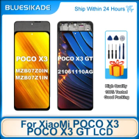 Original M2007J20CG Display For Xiaomi Poco X3 NFC LCD Poco X3 X3 Pro Touch Screen For Poco X3 GT LCD 21061110AG Replace Parts