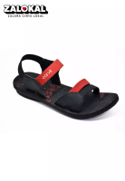 Carvil Carvil Sandal Wanita Annabel-TB Black/Red