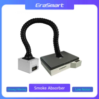 EraSmart Mini Small DTF Printer Smoke Absorber Filter Fume Extractor Air Purifier For Oven Powder Shaker Machine