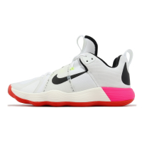 Nike 排球鞋 React Hyperset SE 男鞋 白 粉紅 魔鬼氈 緩震 室內運動鞋 奧運配色 DJ4473-121