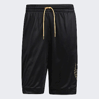 Adidas Dm Short [H52907] 男 運動短褲 籃球 健身 米契爾 亞洲版 寬鬆 內裡 吸濕 排汗 黑