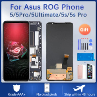 6.78" OEM For Asus ROG Phone 5 5pro 5s Pro LCD Display Screen Display With Frame For ROG Phone 5 Ultimate ZS673KS I005DA