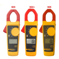 Fluke 302+ 303+ 305+ Digital Current Clamp Meter pliers ammeter Resistance Tester AC amperimetric clamp multimeter ampere Tool