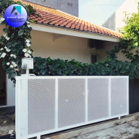 pagar rumah minimalis besi perforated galvanis Terbaik Outdoor