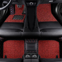 Custom car floor mats for Haval F7 F5 H6 H4 H7 H5 H8 H9 M6 H2S H6 coupe H1 H2 H3 foot mat car styling auto accessories