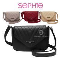 Tas Wanita Terbaru 2024 Selempang Sophie Martin Paris Justicia Hitam Cream Grey Kecil I Promo Cuci G
