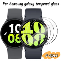 Tempered Glass for Samsung Galaxy Watch 5 Pro/4/5 44mm 40mm Screen Protector Anti-Scratch for Galaxy Watch 5 Pro/5/4 Smartwatch