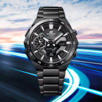 【CASIO 卡西歐】EDIFICE 方程式賽車藍芽手錶 畢業禮物(ECB-2200P-1A)