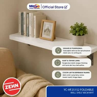 Rak Dinding Shelving Penyimpanan Zehn YC-HF25152 80 Cm Putih