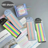 160Sheets Markers Index Tabs Bookmark Classify Files Transparent Sticky For Books Waterproof Notes Strip Student Flags