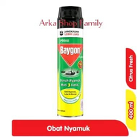 BAYGON Anti Nyamuk Lalat Kecoa Citrus Fresh 400ml