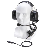 U94 PTT+Universal Aviation Headset Pilot Headphone for Baofeng UV9R UV-9R Plus UV-XR BF-A58