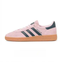 Adidas handball spezial samba summer breathable high quality pink and orange shoes sneakers