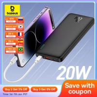 Baseus Airpow 20W Power Bank 10000mAh 20000mAh Fast Charge Powerbank for iPhone 15/14/13/12 Xiaomi batterie externe