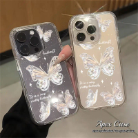 Sarung Kupu-Kupu Perak untuk Samsung A05s A06 A14 A12 A16 A05 A15 A32 A30s A52 A50 A35 A21s A55 Z0G4