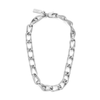 สร้อยคอผู้ชาย รุ่น EGS3301040, สแตนเลสสตีล, สีเงิน