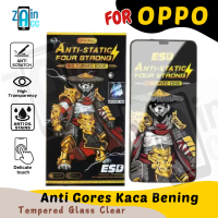 Anti Static Clear ESD For Oppo Tempered Glass Anti Static For Oppo Tahan air