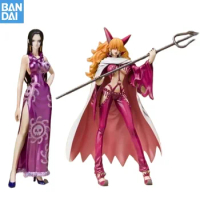 Bandai Original One Piece Figuarts ZERO Boa Hancock Sadi Chan Action Figure Collections Model Dolls Toys for Kids Birthday Gifts
