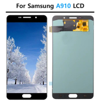 6.0'' AMOLED LCD For Samsung Galaxy A9 Pro 2016 A910 LCD A9100 A910F Display Touch Screen Digitizer Full Assembly Repair Parts