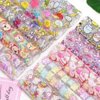 20cm*30cm Jelly Vinyl Rolls Cookie Cake Food Easter Holiday Carrot Printed PVC Fabric Leather For Bows Shoes Handbags J2345