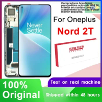 Wholesale Original 6.43" AMOLED For OnePlus Nord 2T LCD Display Touch Screen Digitizer Assembly For 1+ Nord 2T CPH2399, CPH2401