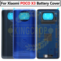 Back Cover For Xiaomi POCO X3 Rear Housing Door Battery Cover Original for XiaoMi POCO X3 Back Housing
