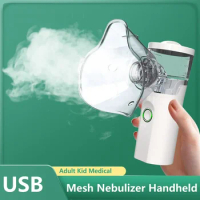 Outdoor Portable Nebulizer Silent Sprayer Mini First Aid Kit Handheld Asthma Inhaler Atomizer Kids Adult Saving Emergency Device
