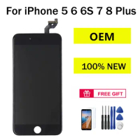 OEM LCD for ecran IPhone 7 LCD Screen Display Touch for 5S 6 6S 7 8 Plus LCD Display Screen Pantalla Digitizer Assembly