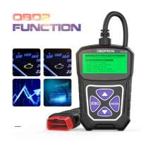 OBDPROG MT100 Obd2 Scanner Code Reader I/M Read Automotive Quick Engine Analyzer Tool PK ELM327 OBD2