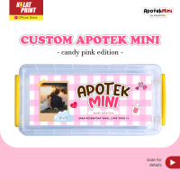 Custom Apotek Mini Box P3K Travel Size Hadiah Candy Pink Edition