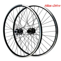 26inch27.5in29er PASAK bicycle wheeles 4bearing HUB 32holes disc Vbrake wheel mountain bike wheel alloy set8-12 speed cassette