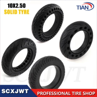 10 Inch 10x2.50 Solid Tire Tubeless Tyre for Quick 3 ZERO 10X Inokim OX Folding Electric Scooter