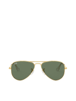 แว่นกันแดดเด็กโตยูนิเซ็กส์ Sunglasses Junior Aviator รุ่น RJ9506S 223/71 52 เลนส์สี เขียวเข้ม