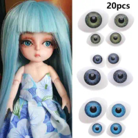 20pcs 4 sizes Puppet Making Funny DIY Craft Dinosaur Eye Accessories Doll Safety Eyes