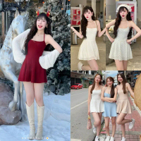 NARYSTUDIO - mini xoxo dress  มินิเดรสคล้องคอ สวยมาก คําแนะนําผลิตภัณฑ์ใหม่ของเดือนนี้
