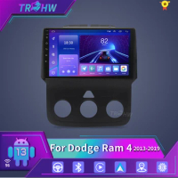 For Dodge Ram 4 IV DJ DS 2013 - 2019 Car Radio Multimedia Video Player Navigation stereo GPS Android 13 No 2din 2 din dvd