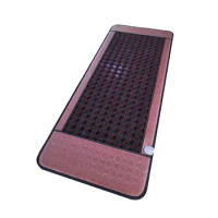 Happy dream natural jade massage pad stones negative ion heating mattress