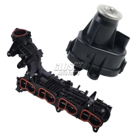 CJ7F ท่อร่วมไอดี AP03 11618513655 + แอคทูเอเตอร์สำหรับ BMW X3 F25 X4 F26 X5 F15 F85 11618580274 B2H5