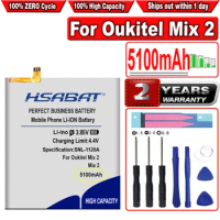 HSABAT Mix 2 5100mAh Smart phone Battery for Oukitel Mix 2 Mix2