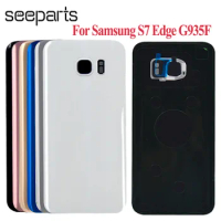 5.7" For Samsung Galaxy S7 Edge G935F Back Battery Cover Door Rear Glass Housing Case For Samsung S7 Edge Battery Cover