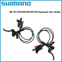 SHIMANO Brake SLX M7100 XT M8100 XTR M9100 Hydraulic Disc Brake Lever Left Right BR With Resin/Resin lec/Metal lec Brake Pads